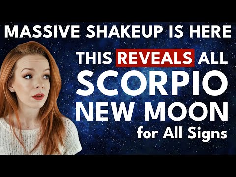 ⚠️ This REVEALS the TRUTH! New Moon in Scorpio for All Signs (November 2025)