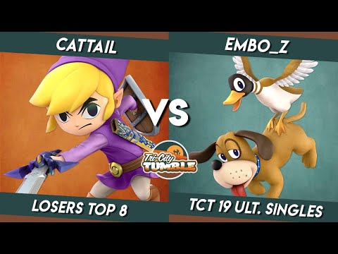Tri-City Tumble 19 - Cattail (Toon Link) vs embo_z (Duck Hunt) Losers Top 8