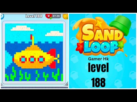 Sand Loop Level 188 Walkthrough