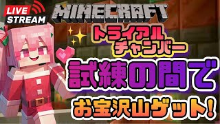 【マインクラフト】試練の間でお宝ゲットする！