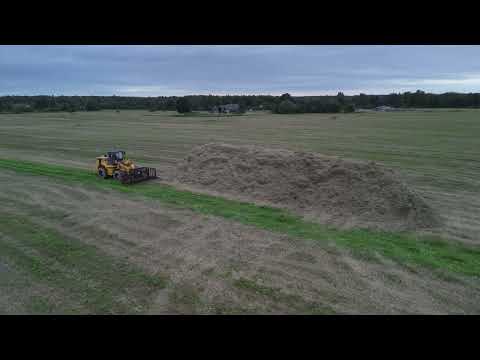 Effortless Straw Stacking with LiuGong CLG856IV