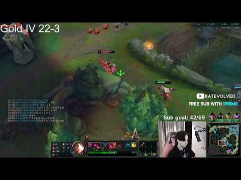 KOREA DAY 2 - Katarina vs Qiyana - KatEvolved Live VOD [4/6/2022]