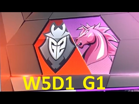 G2 vs UOL Game 1 Highlights - 2017 EULCS SPRING SPLIT - WEEK 5 DAY 1