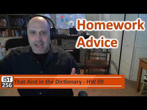 Homework Advice