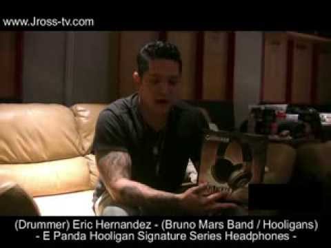 James Ross @ (Bruno Mars Band) Eric Hernandez - New Signature Series EPanda Headphones