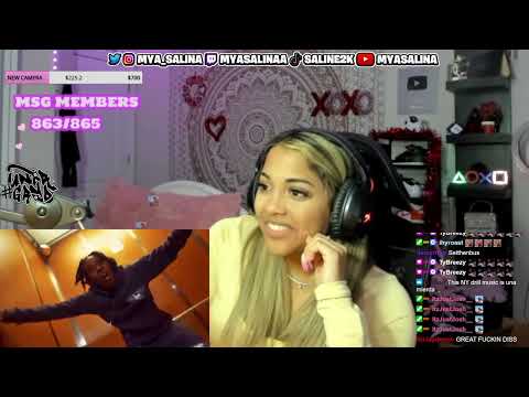 Mya Salina REACTS to Set Da Trend x Mhady2hottie- Flock that [Official Video]