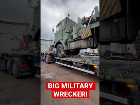 Thumbnail for Big DAF military heavy wrecker!! #fypシ #fypシ゚viral #barnfinds #classic #bedford #export #fyptiktok by Ford EXP, Ford EX