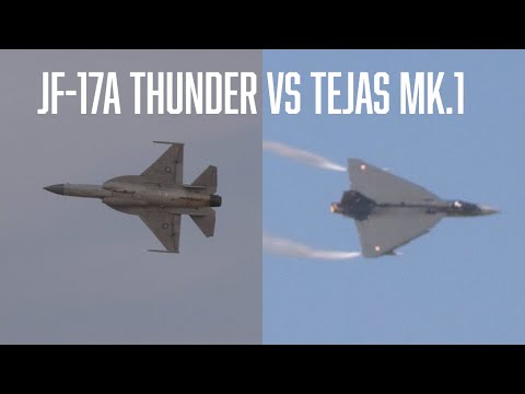 JF-17 vs Tejas - Dubai Airshow 2023