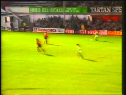 1989 September 12 Hibernian Scotland 1 Videoton Hungary 0 UEFA Cup
