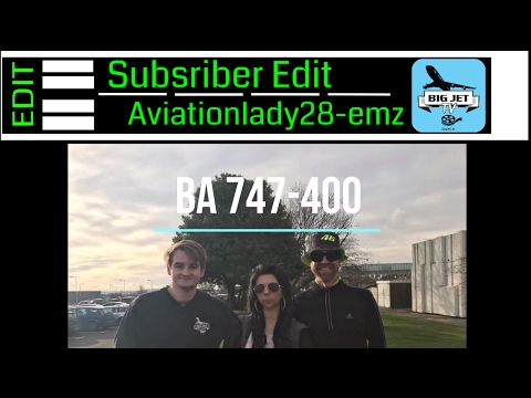 Big Jet TV & Emma Martin - BA744 - Same Aircraft, 2 Angles