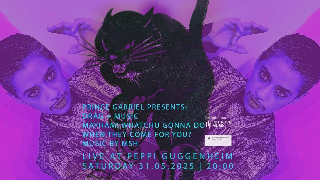 Peppi Guggenheim Berlin Live Concert: Prince Gabriel presents