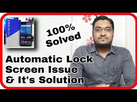 Asus Zenfone Max Pro M1 Screen Lock Issue and It's Solution