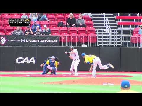 Highlights | Northeastern Baseball vs. Delaware (March 31, 2019)