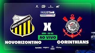 Novorizontino X Corinthians | Paulistão 2025 na RECORD