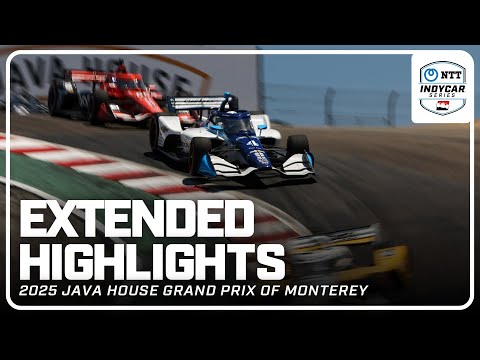 Extended Race Highlights | 2025 Java House Grand Prix of Monterey | INDYCAR SERIES