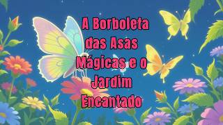 A Borboleta das Asas Mágicas e o Jardim Encantado  A Pequena Borboleta que Iluminou o Caminho