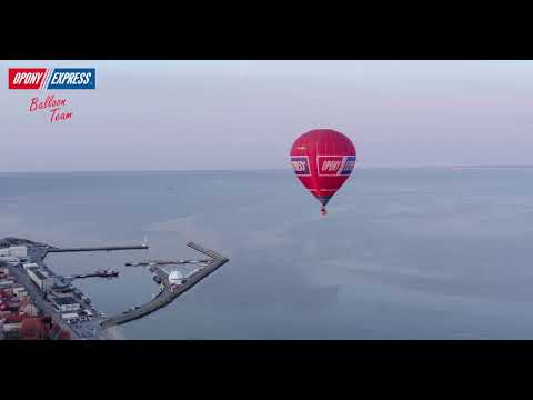 Lot balonem z Helu do Sopotu