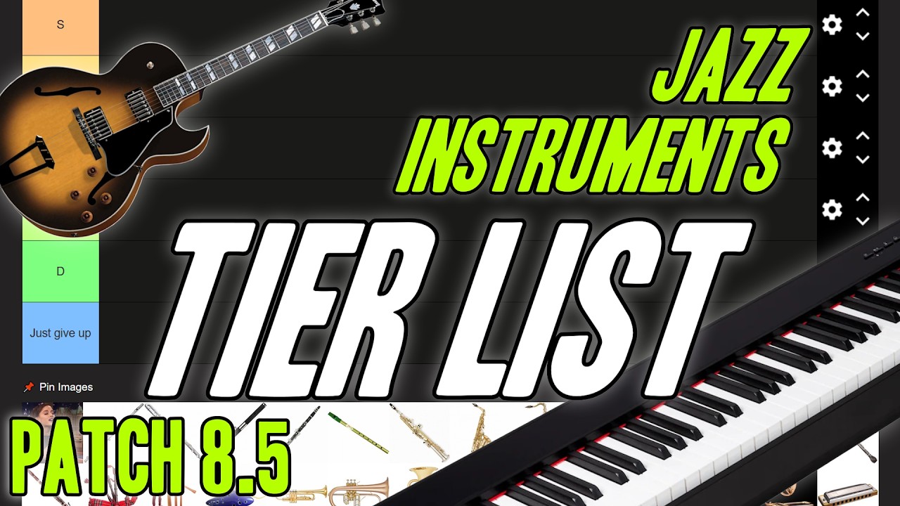 JAZZ INSTRUMENTS TIER LIST (PATCH 8.5 META)
