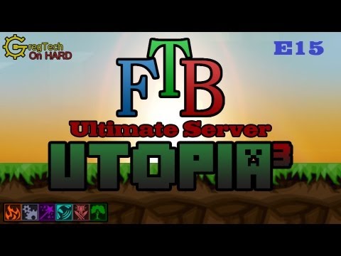 FTB Ultimate: Utopia³ E15 - Applied Energistics & Forestry