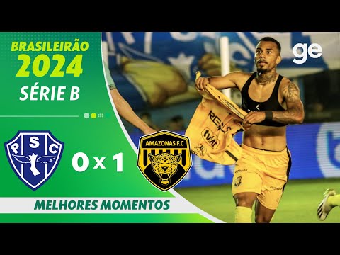 Gols e lances de Paysandu x Amazonas