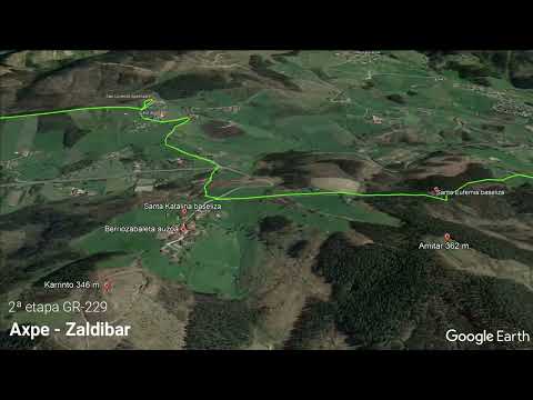 Ruta Mikeldi - GR-229 2ª etapa  Axpe - Zaldibar