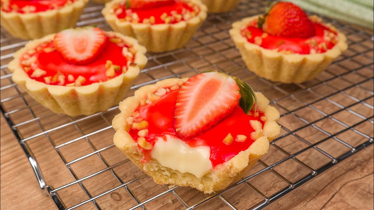 TORTINHA DE MORANGO FÁCIL E DELICIOSA | Cook'n Enjoy 1144