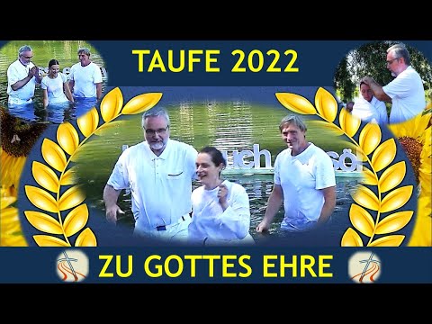Taufe - Christengemeinde Kehl 2022 - Taufen zu Gottes Ehre - Jens Tellbach
