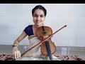 കാത്തിരുന്നു Kathirunnu Ennu Ninte Moitheen Film Song On Violin By Bhavana K