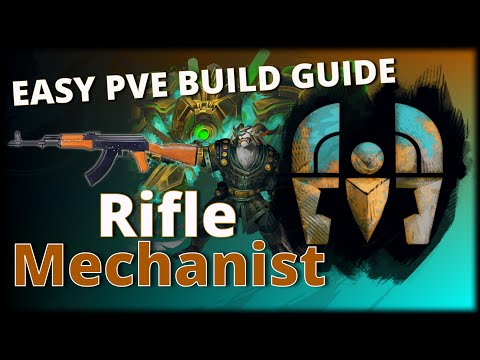 Guild Wars 2 Power Rifle Mechanist - Easy PvE Build Guide (37k DPS)