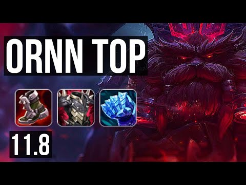 ORNN vs NOCTURNE (TOP) | 3/0/9, 700+ games | KR Grandmaster | v11.8
