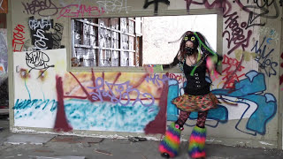 Industrial Dance -Active Paranoïd - OPIUM -  Pitite Oudy Cyber Goth dancer