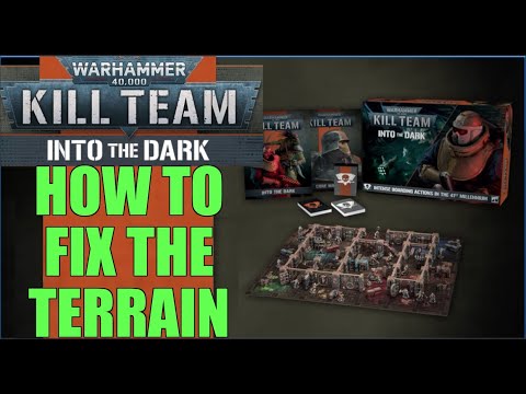 Games Workshop MASSIVE DESIGN FLAW... Kill Team Into The Dark Terrain FIXED Warhammer 40k Space Hulk