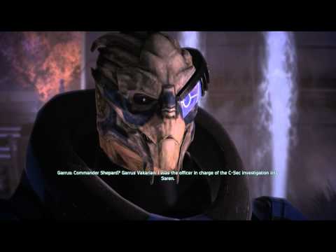 "Mass Effect 1", full HD walkthrough on Insanity, Part 4 - Citadel: Expose Saren, 1\6