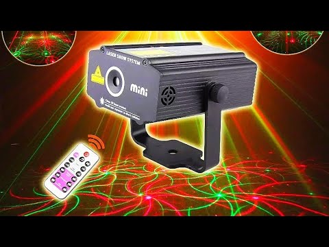 DJ лазерный проектор Eshini /  mini laser show system