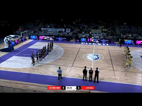 Turneul Final CN U15 M:  CSU Andu Sibiu -  U-BT Cluj-Napoca (FINALA)