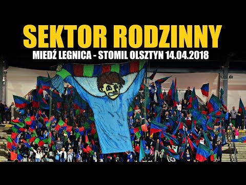 SEKTOR RODZINNY: Miedź Legnica - Stomil Olsztyn 14.04.2018