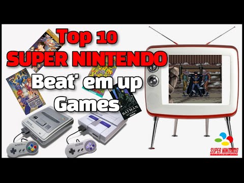 TOP10 SUPER NINTENDO & SNES Beat' em up GAMES