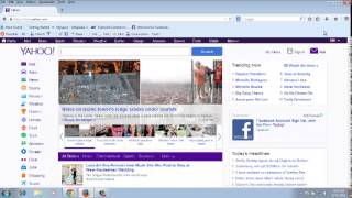 How To Make Yahoo My Home Page On Firefox