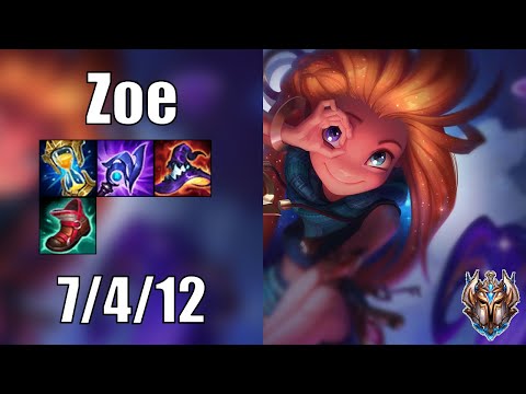 SK Gaming Sertuss Zoe vs Fizz MID - Patch 13.8 euw1 CHALLENGER