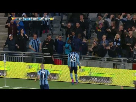 Kadewere kvitterar för Djurgården i matchens sista minut - TV4 Sport