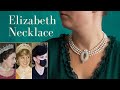 Queen Elizabeth 3 Strand Pearl Necklace