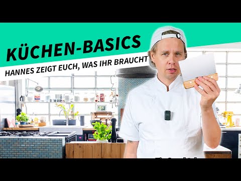 Kitchen basics – Hannes shows you what you need
