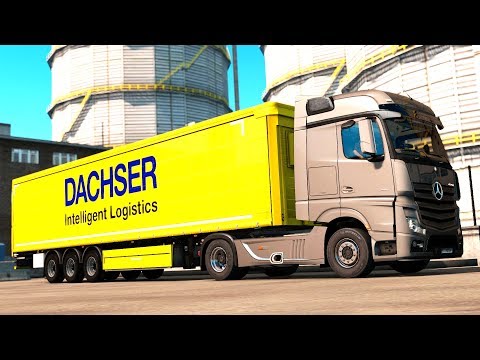 ETS 2 1.27 ItalyMap 2.0  Mercedes Actros MPIV  Bologna - Civitavecchia