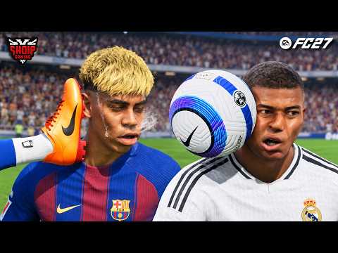 EL CLASICO ME RREGULLA TË ÇMENDURA !! 🤯 – FC 27 | SHQIPGaming