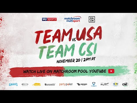 Team USA vs Team CSI 2019 - Day 2