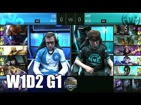 Cloud 9 vs Immortals | Game 1 S6 NA LCS Summer 2016 Week 1 Day 2 | C9 vs IMT G1 W1D2 1080p