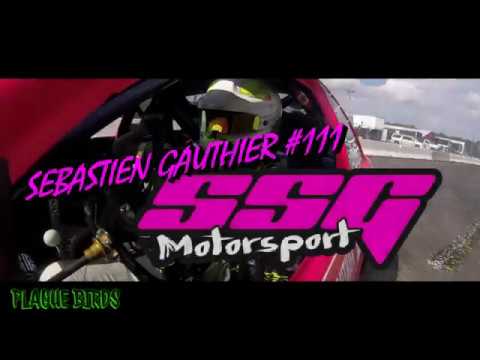 Team PLAGUE BIRDS : Sebastien Gauthier leading Fredric Aasbø - Formula Drift (2019) - Wall, NJ #FDNJ