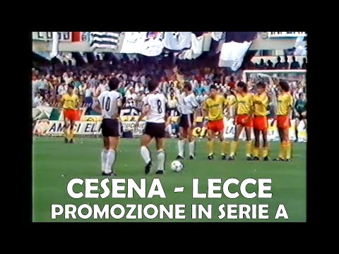 Cesena-Lecce 2-1 | 1987 Spareggio Promozione Serie A | Ktop
