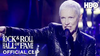 Eurythmics Perform &quot;Sweet Dreams&quot; | Rock &amp; Roll Hall of Fame Induction Ceremony 2022 | HBO