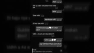 Download lagu CHATAN WHATSAPP ROMANTIS SAMA PACAR TERCINTA ❤‼️ mp3